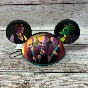 Disney Parks Jeff Granito Star Wars Mickey Ear Hat Greedo Han Solo Cantina Rare